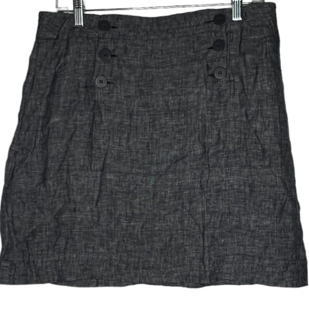 Max Studio Linen Skirt